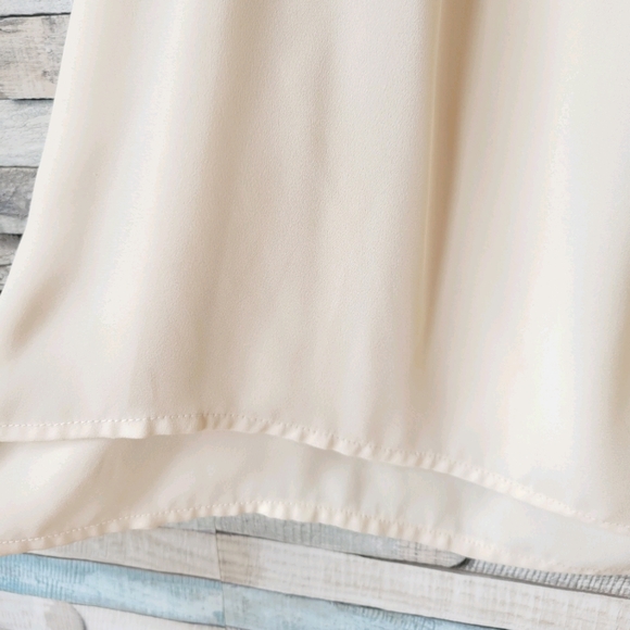 Cream chiffon camisole - Picture 3 of 4